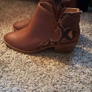 Brand New Whiskey Brown Booties